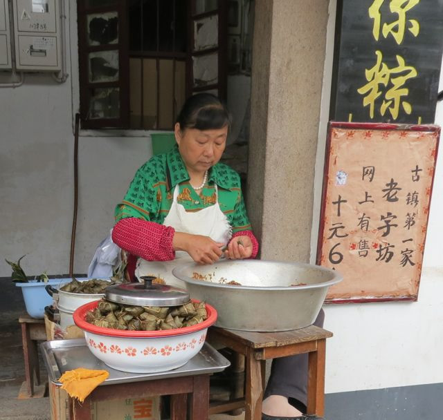 woman cooking