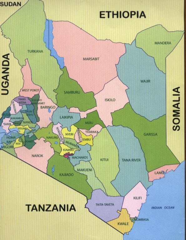 countries in kenya